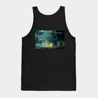 Pink guy as bloodborne boss meme Tank Top